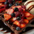 Waffle de frutos rojos