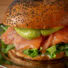 Bagel de salmón